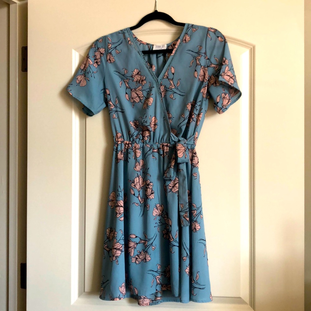 Sienna Sky Floral Dress